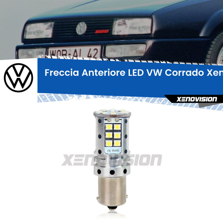 <strong>LED </strong><strong>P21W</strong><strong> p</strong><strong><strong>e</strong>r freccia anteriore VW Corrado</strong>. 8x volte più luce, No Hyperflash, dimensioni compatte. Qualità Massima.