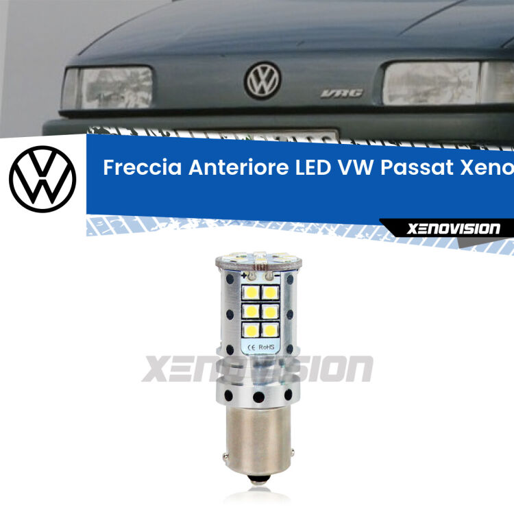 <strong>LED </strong><strong>P21W</strong><strong> p</strong><strong><strong>e</strong>r freccia anteriore VW Passat</strong>. 8x volte più luce, No Hyperflash, dimensioni compatte. Qualità Massima.