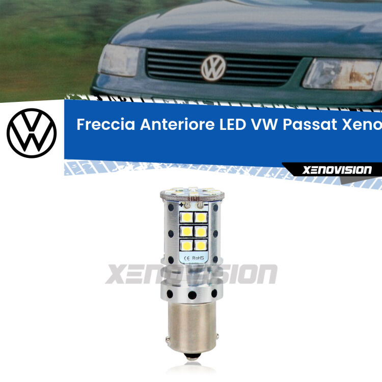 <strong>LED </strong><strong>P21W</strong><strong> p</strong><strong><strong>e</strong>r freccia anteriore VW Passat</strong>. 8x volte più luce, No Hyperflash, dimensioni compatte. Qualità Massima.