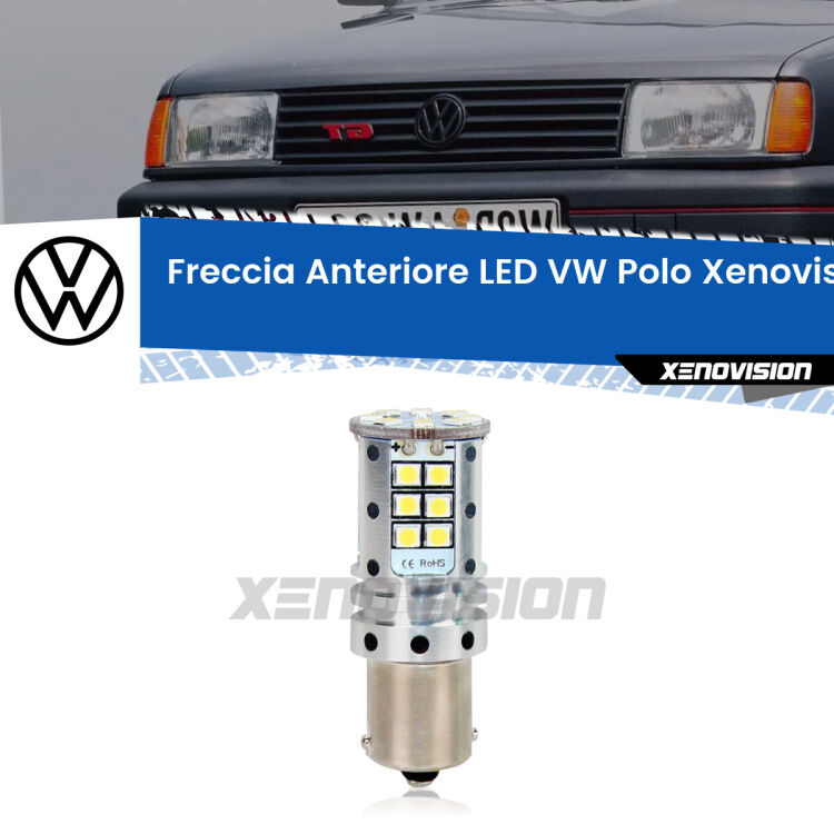 <strong>LED </strong><strong>P21W</strong><strong> p</strong><strong><strong>e</strong>r freccia anteriore VW Polo</strong>. 8x volte più luce, No Hyperflash, dimensioni compatte. Qualità Massima.