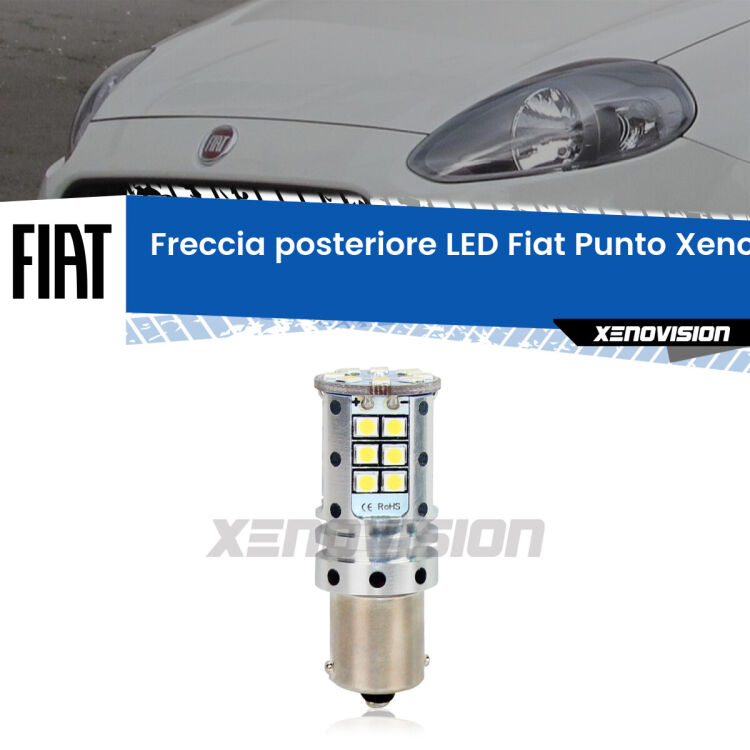 <strong>LED </strong><strong>P21W</strong><strong> p</strong><strong><strong>e</strong>r freccia posteriore Fiat Punto</strong>. 8x volte più luce, No Hyperflash, dimensioni compatte. Qualità Massima.