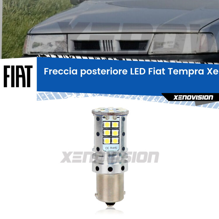 <strong>LED </strong><strong>P21W</strong><strong> p</strong><strong><strong>e</strong>r freccia posteriore Fiat Tempra</strong>. 8x volte più luce, No Hyperflash, dimensioni compatte. Qualità Massima.