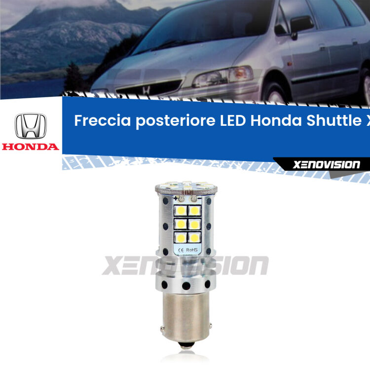 <strong>LED </strong><strong>P21W</strong><strong> p</strong><strong><strong>e</strong>r freccia posteriore Honda Shuttle</strong>. 8x volte più luce, No Hyperflash, dimensioni compatte. Qualità Massima.