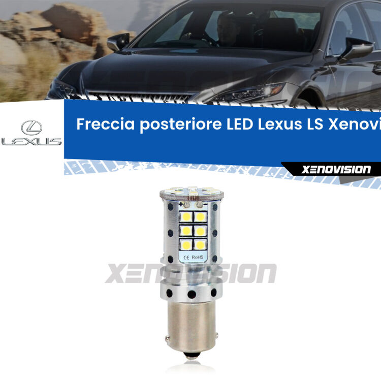 <strong>LED </strong><strong>P21W</strong><strong> p</strong><strong><strong>e</strong>r freccia posteriore Lexus LS</strong>. 8x volte più luce, No Hyperflash, dimensioni compatte. Qualità Massima.