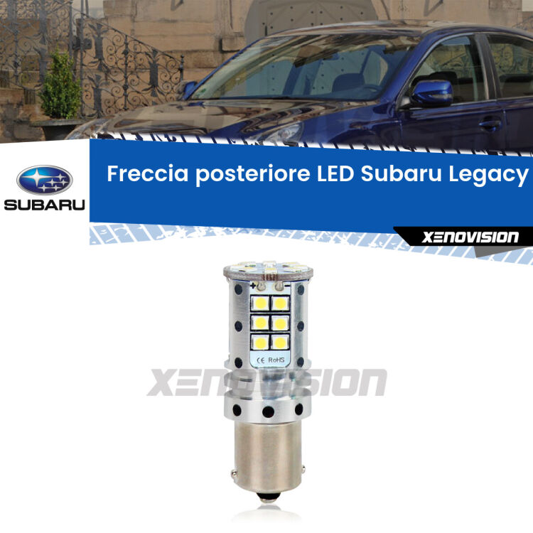 <strong>LED </strong><strong>P21W</strong><strong> p</strong><strong><strong>e</strong>r freccia posteriore Subaru Legacy II</strong>. 8x volte più luce, No Hyperflash, dimensioni compatte. Qualità Massima.