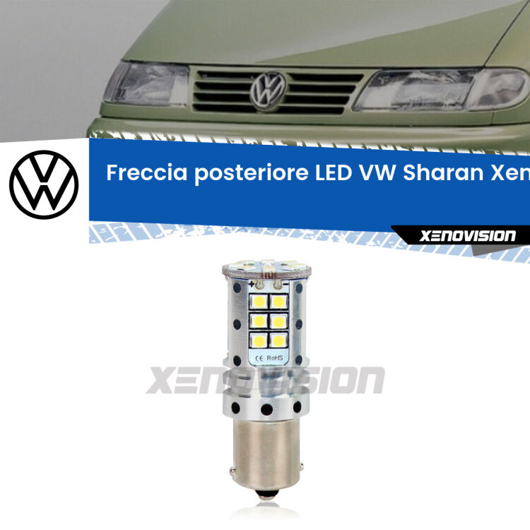 <strong>LED </strong><strong>P21W</strong><strong> p</strong><strong><strong>e</strong>r freccia posteriore VW Sharan</strong>. 8x volte più luce, No Hyperflash, dimensioni compatte. Qualità Massima.