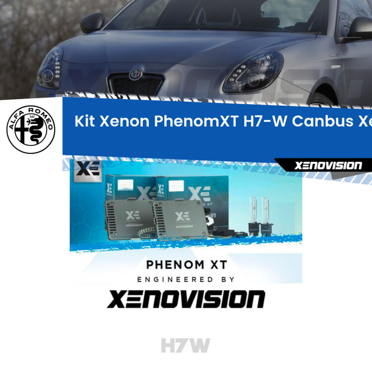 <strong>Kit Xenon Professionale per Alfa romeo Giulietta </strong>  (2010 in poi). Taglio di luce perfetto, zero coni d'ombra e riverberi. Leggendaria elettronica Canbus Xenovision. Qualità Massima Garantita.