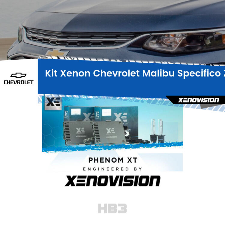 <strong>Kit Xenon&nbsp;</strong><strong>HB3&nbsp;</strong><strong>Professionale</strong>&nbsp;per Chevrolet Malibu. Taglio di luce perfetto, zero spie e riverberi. Leggendaria elettronica Canbus Xenovision. Qualit&agrave; Massima Garantita.