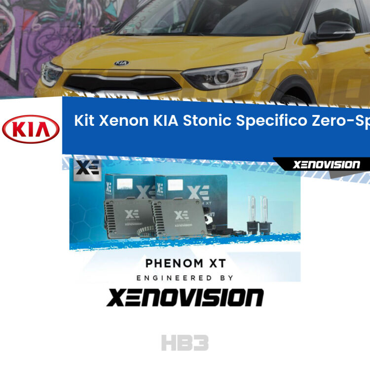 <strong>Kit Xenon&nbsp;</strong><strong>HB3&nbsp;</strong><strong>Professionale</strong>&nbsp;per KIA Stonic. Taglio di luce perfetto, zero spie e riverberi. Leggendaria elettronica Canbus Xenovision. Qualit&agrave; Massima Garantita.