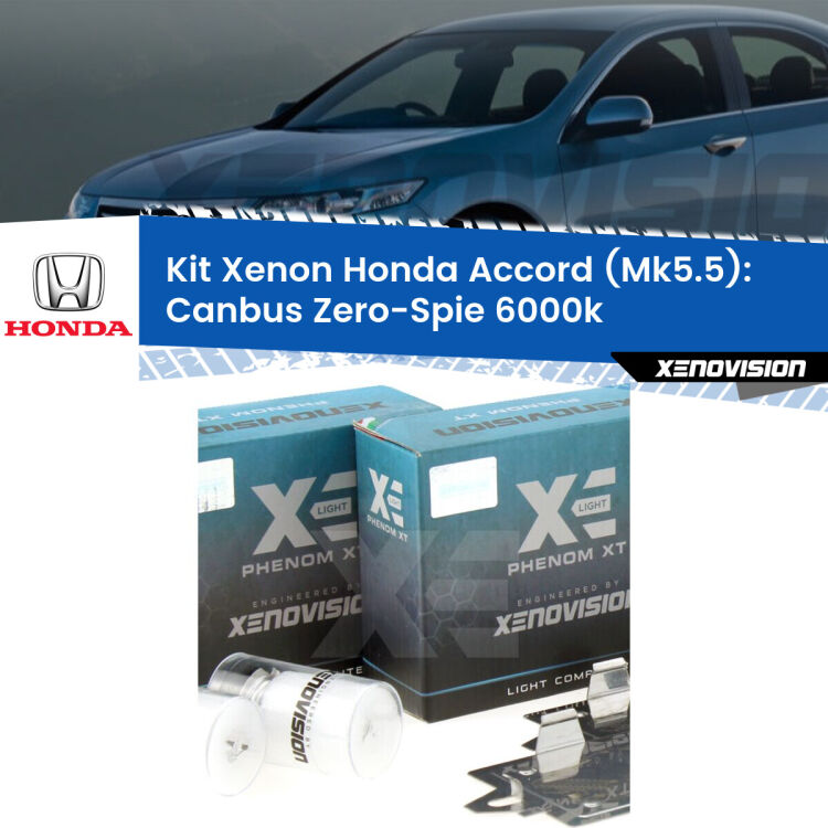 <strong>Kit Xenon&nbsp;</strong><strong>H1&nbsp;</strong><strong>Professionale</strong> per fari anabbaglianti Honda Accord Mk5.5 ((1996 - 1998)). Taglio di luce perfetto, zero riverberi. Canbus zero spie. Qualit&agrave; Massima Garantita.