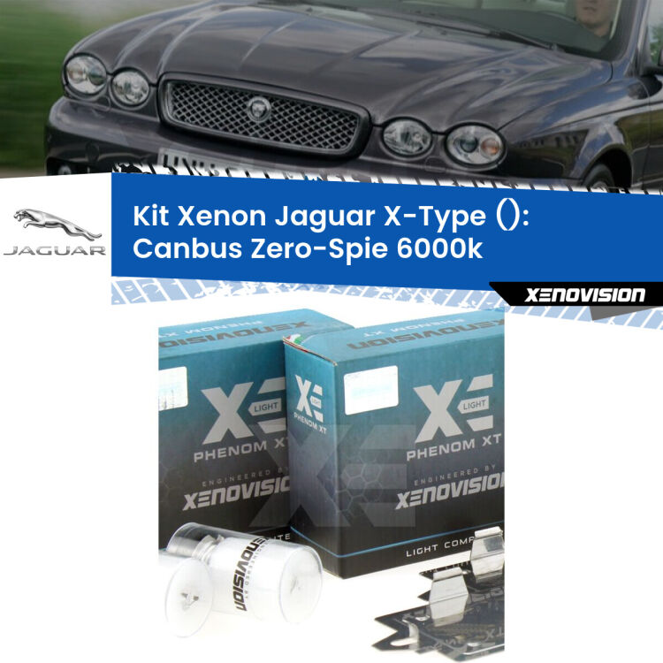 <strong>Kit Xenon&nbsp;</strong><strong>H1&nbsp;</strong><strong>Professionale</strong> per fari anabbaglianti Jaguar X-Type  ((2001 - 2009)). Taglio di luce perfetto, zero riverberi. Canbus zero spie. Qualit&agrave; Massima Garantita.