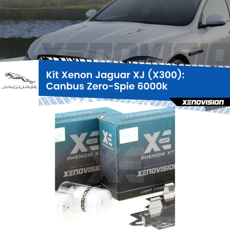 <strong>Kit Xenon&nbsp;</strong><strong>H1&nbsp;</strong><strong>Professionale</strong> per fari anabbaglianti Jaguar XJ X300 ((1994 - 1997)). Taglio di luce perfetto, zero riverberi. Canbus zero spie. Qualit&agrave; Massima Garantita.