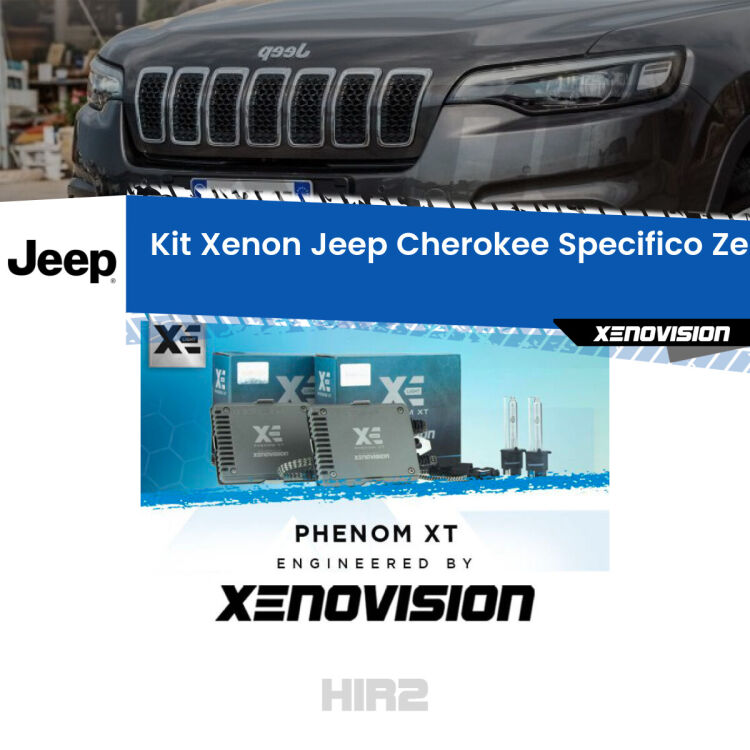 <strong>Kit Xenon&nbsp;</strong><strong>HIR2&nbsp;</strong><strong>Professionale</strong>&nbsp;per Jeep Cherokee. Taglio di luce perfetto, zero spie e riverberi. Leggendaria elettronica Canbus Xenovision. Qualit&agrave; Massima Garantita.