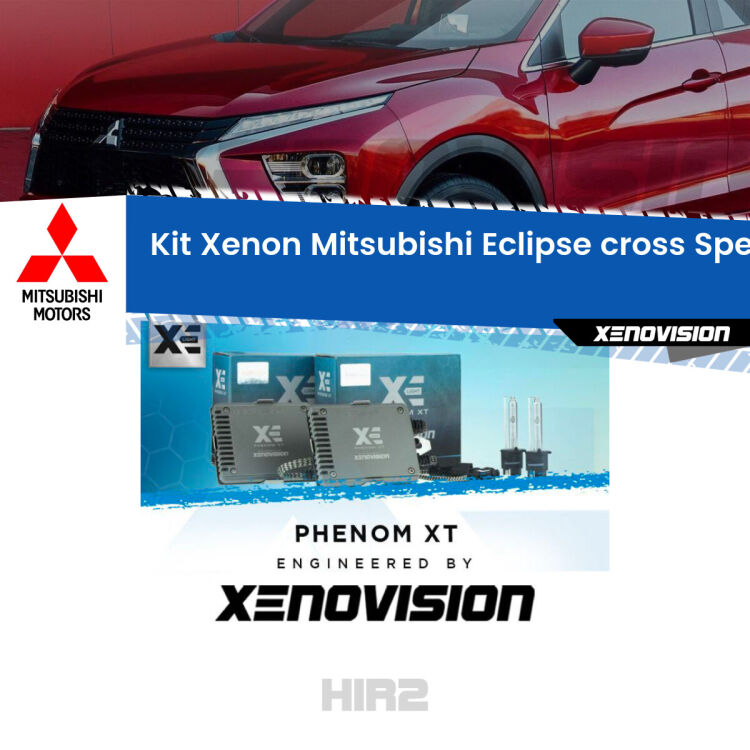 <strong>Kit Xenon&nbsp;</strong><strong>HIR2&nbsp;</strong><strong>Professionale</strong>&nbsp;per Mitsubishi Eclipse cross. Taglio di luce perfetto, zero spie e riverberi. Leggendaria elettronica Canbus Xenovision. Qualit&agrave; Massima Garantita.