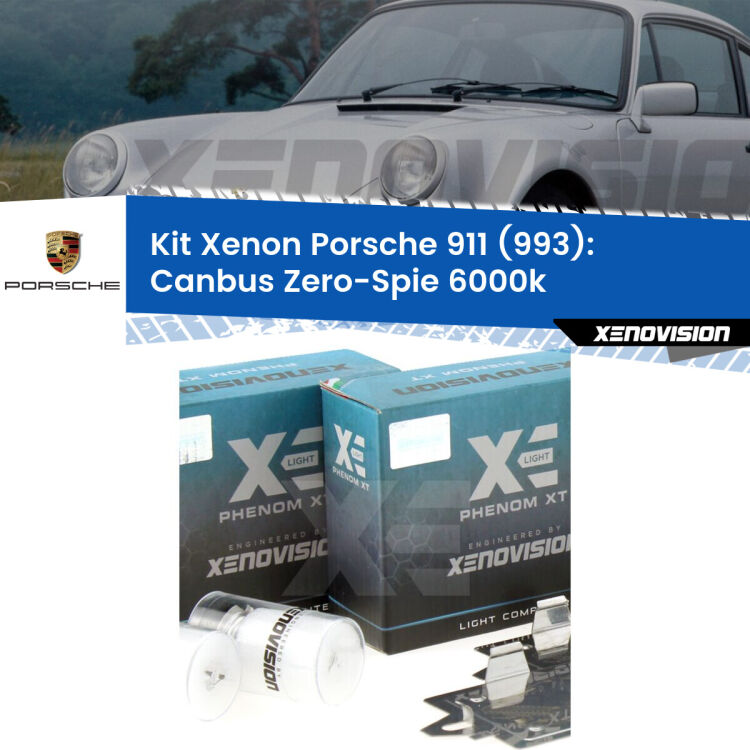 <strong>Kit Xenon&nbsp;</strong><strong>H1&nbsp;</strong><strong>Professionale</strong> per fari anabbaglianti Porsche 911 993 ((1993 - 1997)). Taglio di luce perfetto, zero riverberi. Canbus zero spie. Qualit&agrave; Massima Garantita.