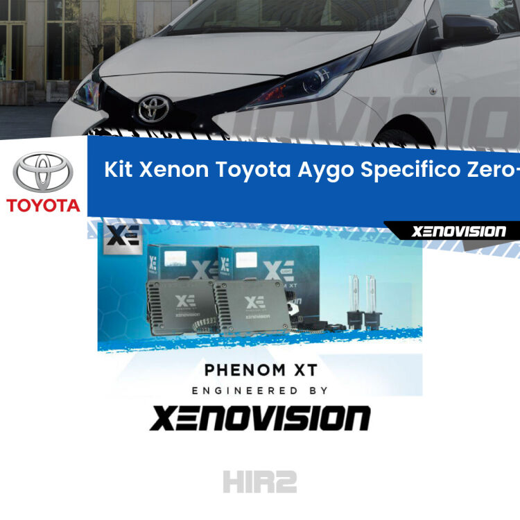 <strong>Kit Xenon&nbsp;</strong><strong>HIR2&nbsp;</strong><strong>Professionale</strong>&nbsp;per Toyota Aygo. Taglio di luce perfetto, zero spie e riverberi. Leggendaria elettronica Canbus Xenovision. Qualit&agrave; Massima Garantita.