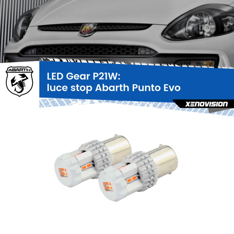 <p>Coppia <strong>LED P21W Rossi per </strong><strong>luce Stop</strong> <strong>Abarth</strong> <strong>Punto Evo </strong> 2010 - 2014: ultracompatti, illuminazione a 360 gradi e Canbus. Qualità Massima.</p>
<div> </div>