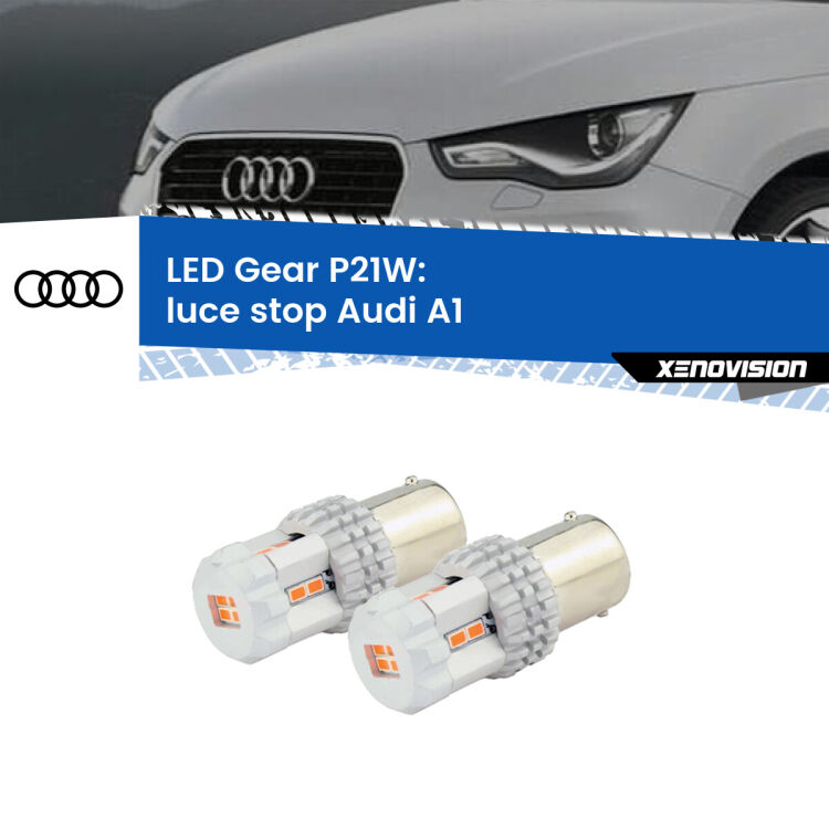 <p>Coppia <strong>LED P21W Rossi per </strong><strong>luce Stop</strong> <strong>Audi</strong> <strong>A1 </strong> 2010 - 2018: ultracompatti, illuminazione a 360 gradi e Canbus. Qualità Massima.</p>
<div> </div>