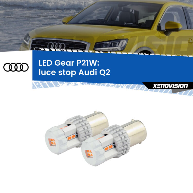 <p>Coppia <strong>LED P21W Rossi per </strong><strong>luce Stop</strong> <strong>Audi</strong> <strong>Q2 </strong> 2016 - 2018: ultracompatti, illuminazione a 360 gradi e Canbus. Qualità Massima.</p>
<div> </div>