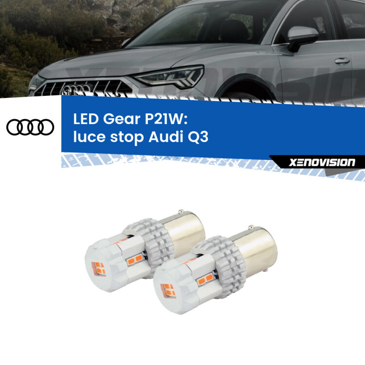 <p>Coppia <strong>LED P21W Rossi per </strong><strong>luce Stop</strong> <strong>Audi</strong> <strong>Q3 </strong> nel portellone: ultracompatti, illuminazione a 360 gradi e Canbus. Qualità Massima.</p>
<div> </div>