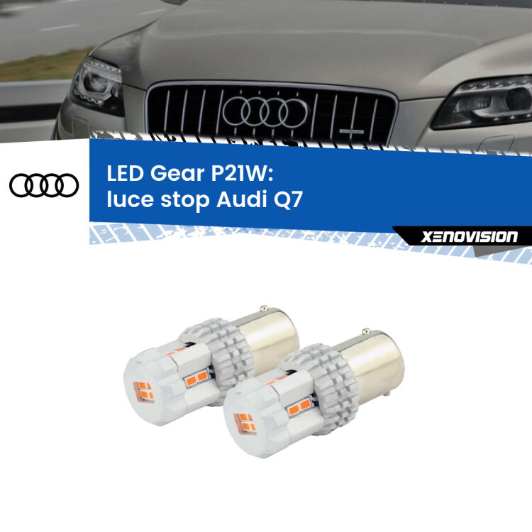 <p>Coppia <strong>LED P21W Rossi per </strong><strong>luce Stop</strong> <strong>Audi</strong> <strong>Q7 </strong> 2006 - 2015: ultracompatti, illuminazione a 360 gradi e Canbus. Qualità Massima.</p>
<div> </div>