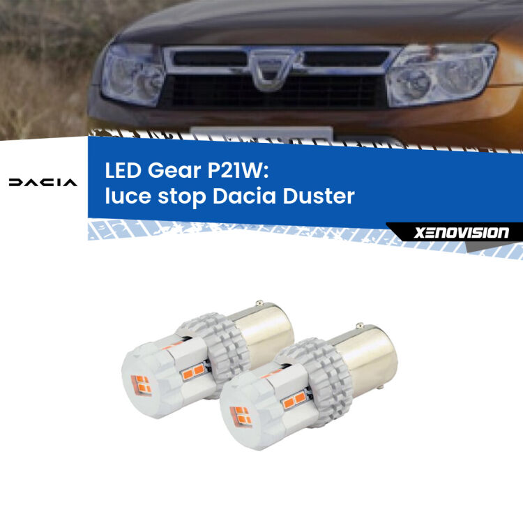 <p>Coppia <strong>LED P21W Rossi per </strong><strong>luce Stop</strong> <strong>Dacia</strong> <strong>Duster </strong> restyling: ultracompatti, illuminazione a 360 gradi e Canbus. Qualità Massima.</p>
<div> </div>