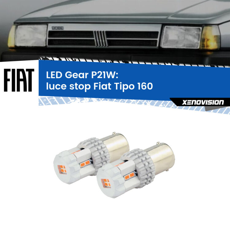 <p>Coppia <strong>LED P21W Rossi per </strong><strong>luce Stop</strong> <strong>Fiat</strong> <strong>Tipo </strong>(160) 1987 - 1996: ultracompatti, illuminazione a 360 gradi e Canbus. Qualità Massima.</p>
<div> </div>