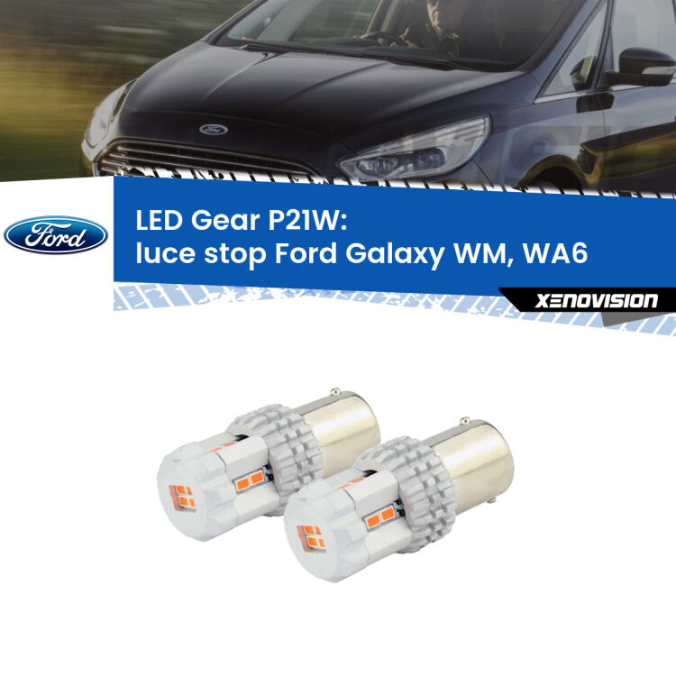 <p>Coppia <strong>LED P21W Rossi per </strong><strong>luce Stop</strong> <strong>Ford</strong> <strong>Galaxy </strong>(WM, WA6) 2006 - 2015: ultracompatti, illuminazione a 360 gradi e Canbus. Qualità Massima.</p>
<div> </div>