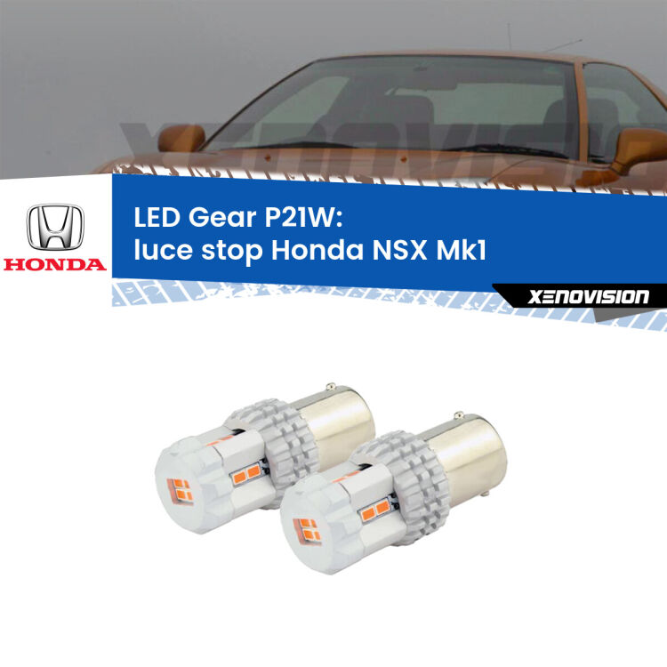 <p>Coppia <strong>LED P21W Rossi per </strong><strong>luce Stop</strong> <strong>Honda</strong> <strong>NSX </strong>(Mk1) 1990 - 2000: ultracompatti, illuminazione a 360 gradi e Canbus. Qualità Massima.</p>
<div> </div>