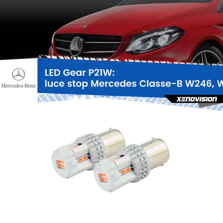 <p>Coppia <strong>LED P21W Rossi per </strong><strong>luce Stop</strong> <strong>Mercedes</strong> <strong>Classe-B </strong>(W246, W242) 2011 - 2018: ultracompatti, illuminazione a 360 gradi e Canbus. Qualità Massima.</p>
<div> </div>