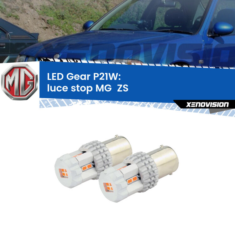 <p>Coppia <strong>LED P21W Rossi per </strong><strong>luce Stop</strong> <strong>MG</strong> <strong> ZS </strong> 2001 - 2005: ultracompatti, illuminazione a 360 gradi e Canbus. Qualità Massima.</p>
<div> </div>