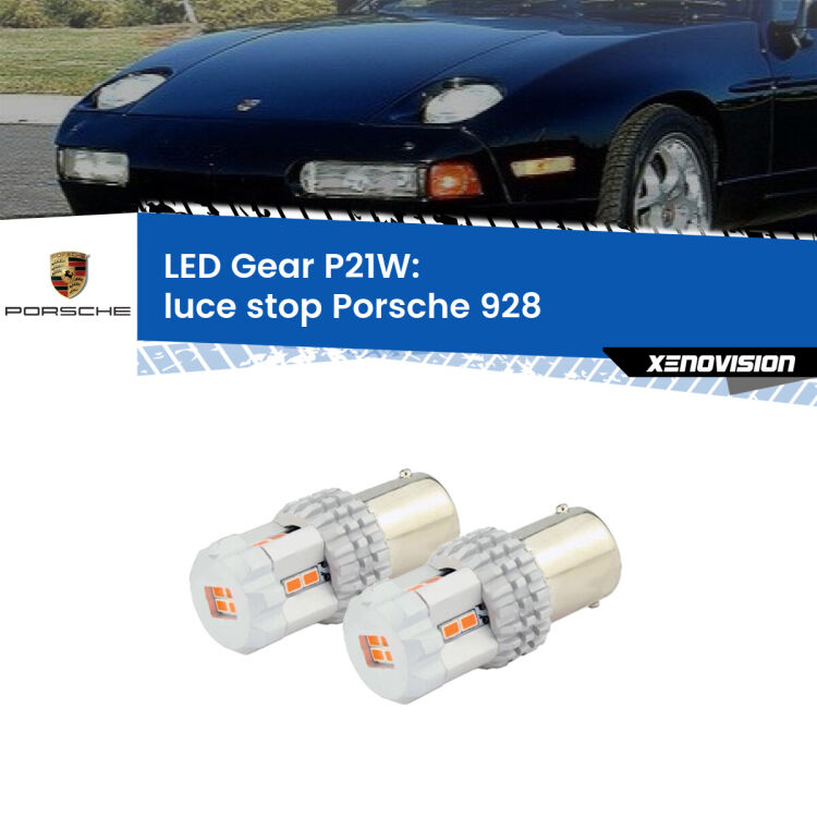 <p>Coppia <strong>LED P21W Rossi per </strong><strong>luce Stop</strong> <strong>Porsche</strong> <strong>928 </strong> 1977 - 1995: ultracompatti, illuminazione a 360 gradi e Canbus. Qualità Massima.</p>
<div> </div>