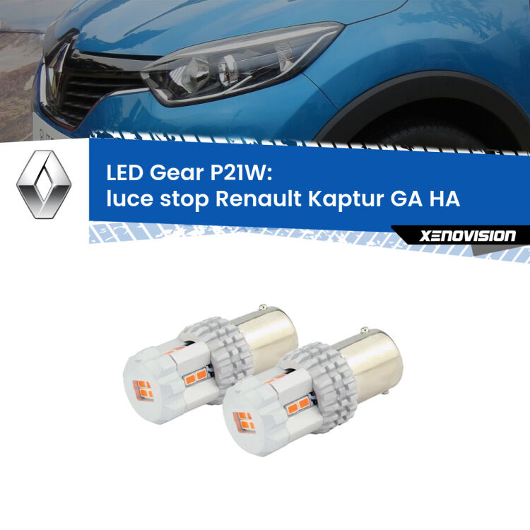 <p>Coppia <strong>LED P21W Rossi per </strong><strong>luce Stop</strong> <strong>Renault</strong> <strong>Kaptur GA </strong>(HA) 2016 - 2018: ultracompatti, illuminazione a 360 gradi e Canbus. Qualità Massima.</p>
<div> </div>