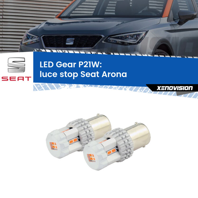 <p>Coppia <strong>LED P21W Rossi per </strong><strong>luce Stop</strong> <strong>Seat</strong> <strong>Arona </strong> 2017 in poi: ultracompatti, illuminazione a 360 gradi e Canbus. Qualità Massima.</p>
<div> </div>