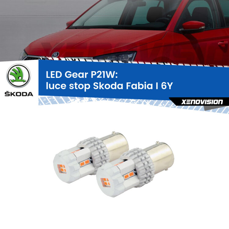 <p>Coppia <strong>LED P21W Rossi per </strong><strong>luce Stop</strong> <strong>Skoda</strong> <strong>Fabia I </strong>(6Y) 1999 - 2006: ultracompatti, illuminazione a 360 gradi e Canbus. Qualità Massima.</p>
<div> </div>