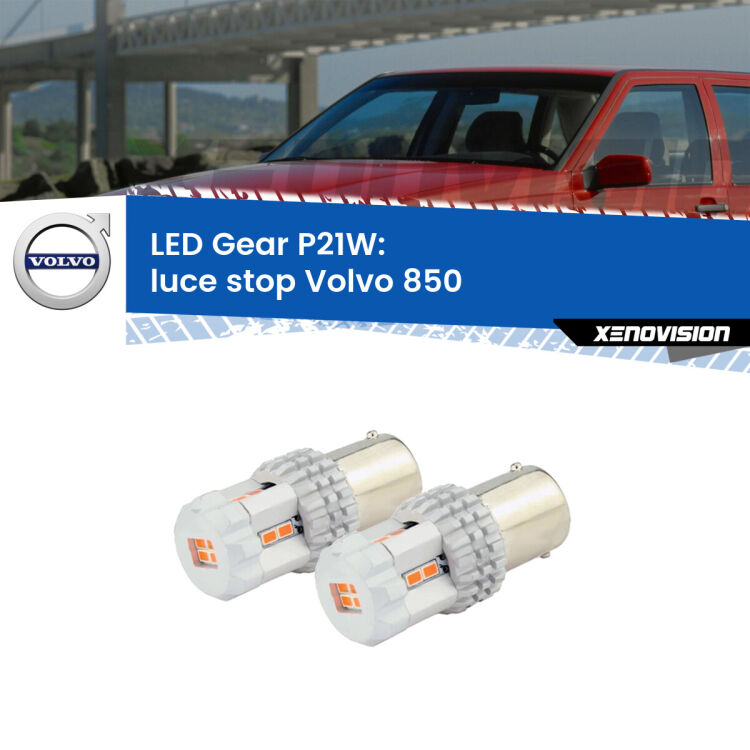 <p>Coppia <strong>LED P21W Rossi per </strong><strong>luce Stop</strong> <strong>Volvo</strong> <strong>850 </strong> 1991 - 1997: ultracompatti, illuminazione a 360 gradi e Canbus. Qualità Massima.</p>
<div> </div>