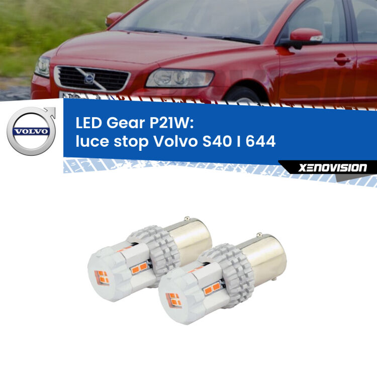 <p>Coppia <strong>LED P21W Rossi per </strong><strong>luce Stop</strong> <strong>Volvo</strong> <strong>S40 I </strong>(644) 1995 - 2003: ultracompatti, illuminazione a 360 gradi e Canbus. Qualità Massima.</p>
<div> </div>