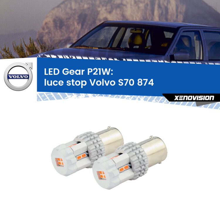 <p>Coppia <strong>LED P21W Rossi per </strong><strong>luce Stop</strong> <strong>Volvo</strong> <strong>S70 </strong>(874) 1997 - 2000: ultracompatti, illuminazione a 360 gradi e Canbus. Qualità Massima.</p>
<div> </div>