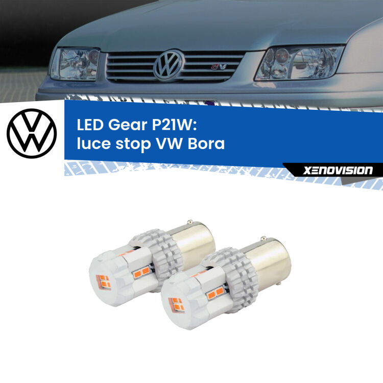 <p>Coppia <strong>LED P21W Rossi per </strong><strong>luce Stop</strong> <strong>VW</strong> <strong>Bora </strong> 1999 - 2006: ultracompatti, illuminazione a 360 gradi e Canbus. Qualità Massima.</p>
<div> </div>