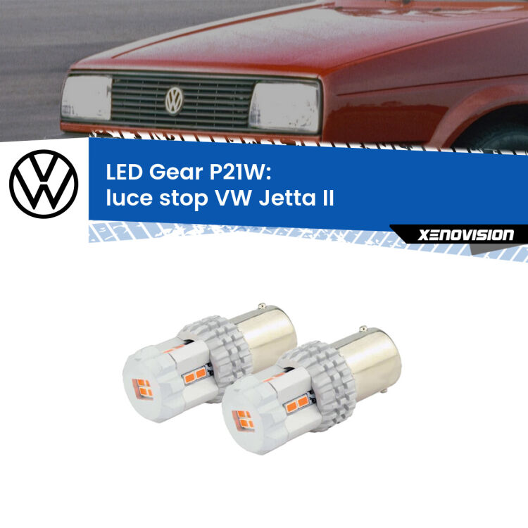 <p>Coppia <strong>LED P21W Rossi per </strong><strong>luce Stop</strong> <strong>VW</strong> <strong>Jetta </strong>(II) 1984 - 1992: ultracompatti, illuminazione a 360 gradi e Canbus. Qualità Massima.</p>
<div> </div>