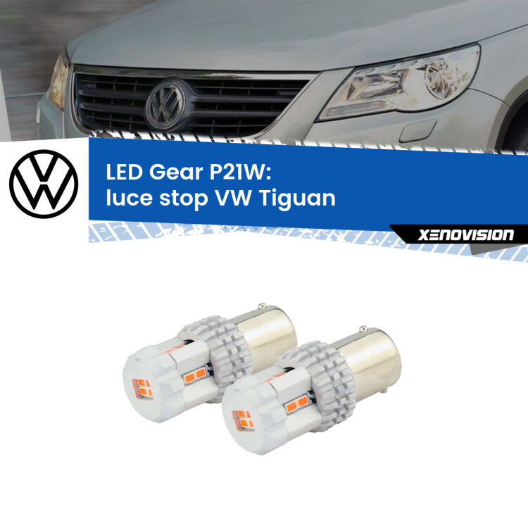 <p>Coppia <strong>LED P21W Rossi per </strong><strong>luce Stop</strong> <strong>VW</strong> <strong>Tiguan </strong> 2007 - 2018: ultracompatti, illuminazione a 360 gradi e Canbus. Qualità Massima.</p>
<div> </div>