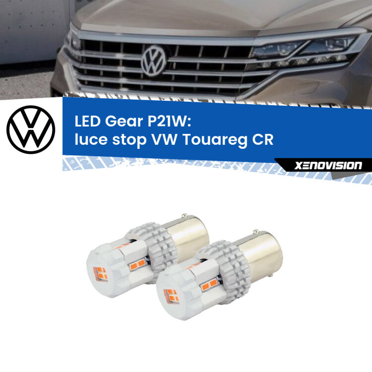 <p>Coppia <strong>LED P21W Rossi per </strong><strong>luce Stop</strong> <strong>VW</strong> <strong>Touareg </strong>(CR) prima serie: ultracompatti, illuminazione a 360 gradi e Canbus. Qualità Massima.</p>
<div> </div>