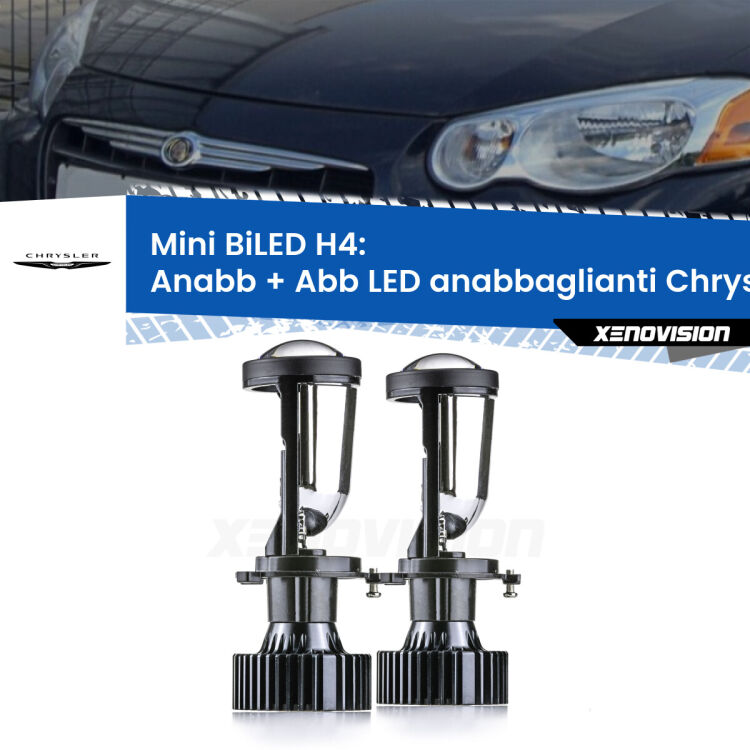 Belli nel faro da spenti e fenomenali da accesi. Trasforma il faro della tua Chrysler Sebring</strong>  2001 - 2007 in un potente lenticolare Bi-LED. Qualità Massima.