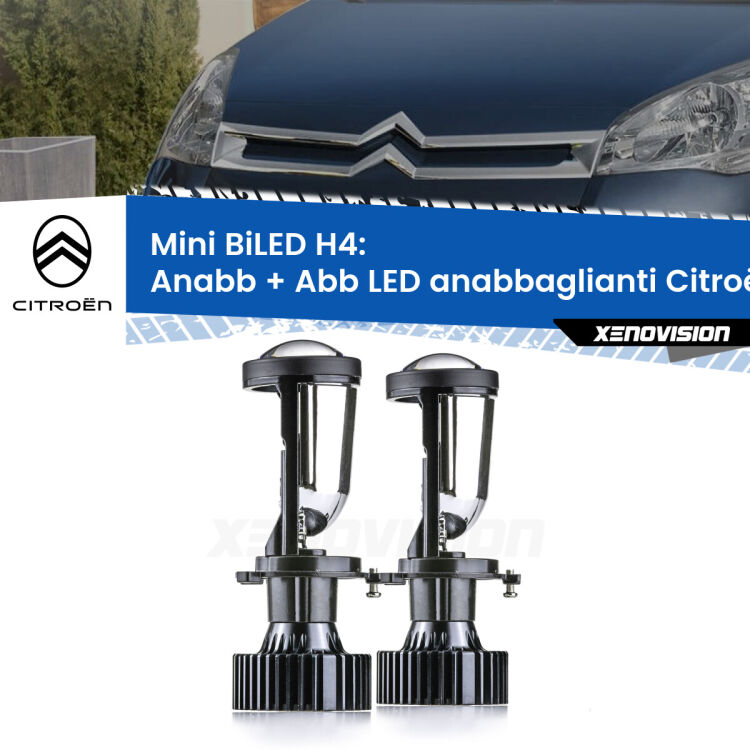 Belli nel faro da spenti e fenomenali da accesi. Trasforma il faro della tua Citroën Berlingo</strong> II 2008 - 2017 in un potente lenticolare Bi-LED. Qualità Massima.