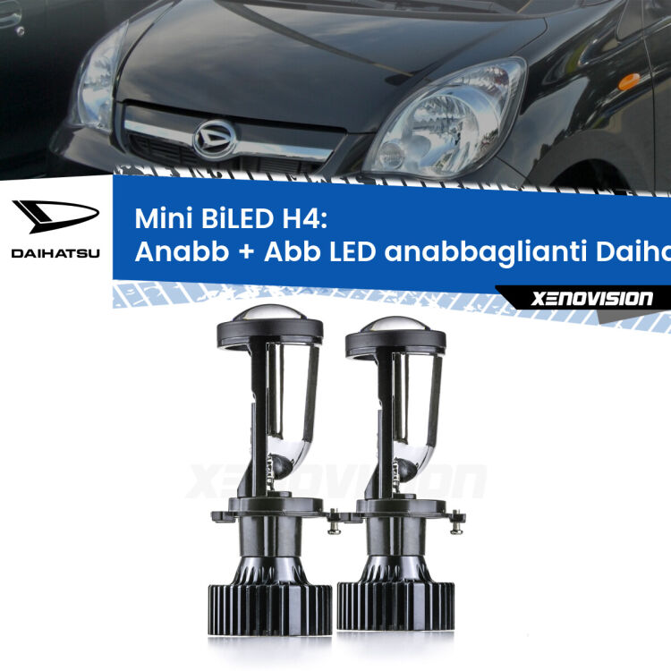 Belli nel faro da spenti e fenomenali da accesi. Trasforma il faro della tua Daihatsu Cuore VII</strong>  2007 - 2018 in un potente lenticolare Bi-LED. Qualità Massima.