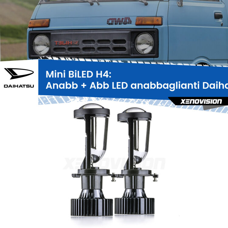 Belli nel faro da spenti e fenomenali da accesi. Trasforma il faro della tua Daihatsu Hijet</strong>  1992 - 2005 in un potente lenticolare Bi-LED. Qualità Massima.