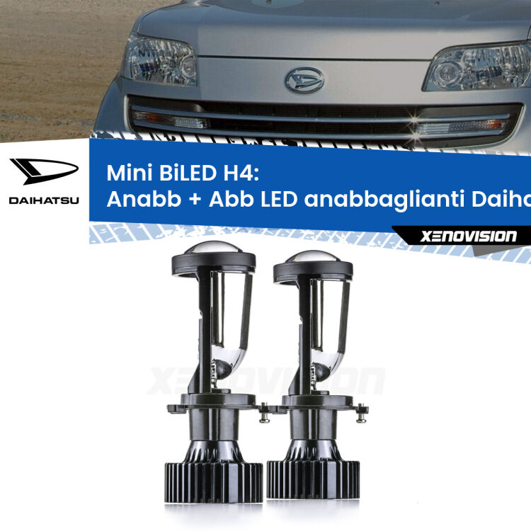 Belli nel faro da spenti e fenomenali da accesi. Trasforma il faro della tua Daihatsu Materia</strong>  2006 in poi in un potente lenticolare Bi-LED. Qualità Massima.