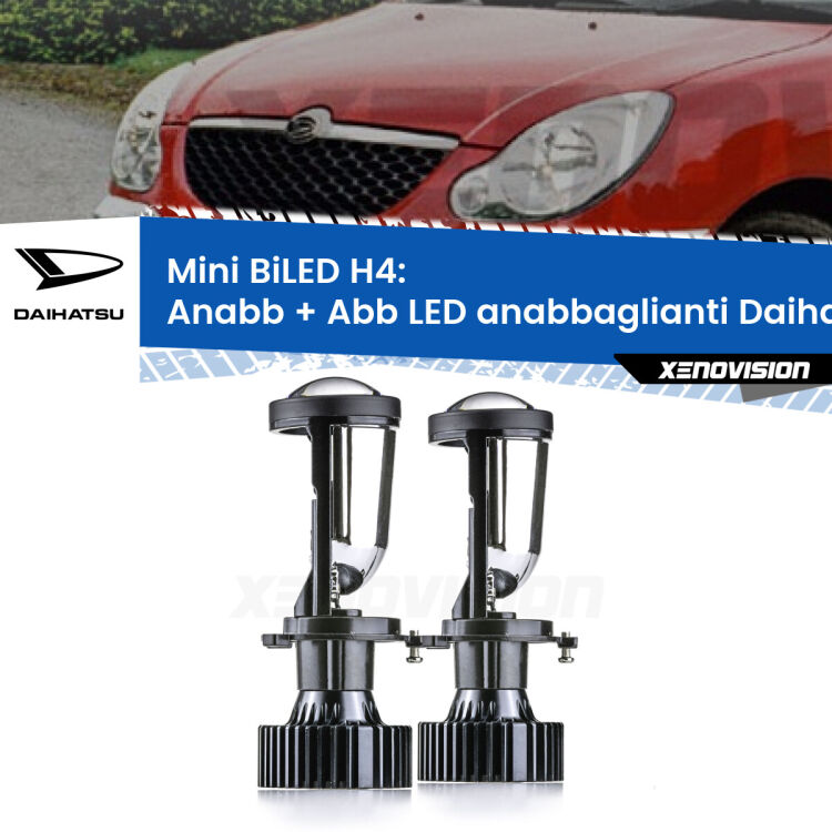 Belli nel faro da spenti e fenomenali da accesi. Trasforma il faro della tua Daihatsu Sirion</strong>  2005 - 2008 in un potente lenticolare Bi-LED. Qualità Massima.