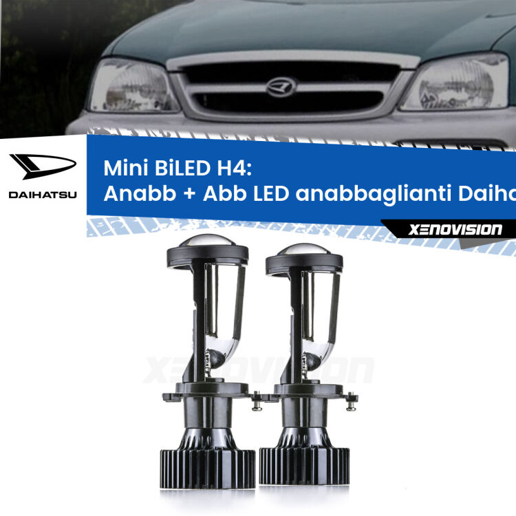 Belli nel faro da spenti e fenomenali da accesi. Trasforma il faro della tua Daihatsu Terios</strong>  1997 - 2005 in un potente lenticolare Bi-LED. Qualità Massima.