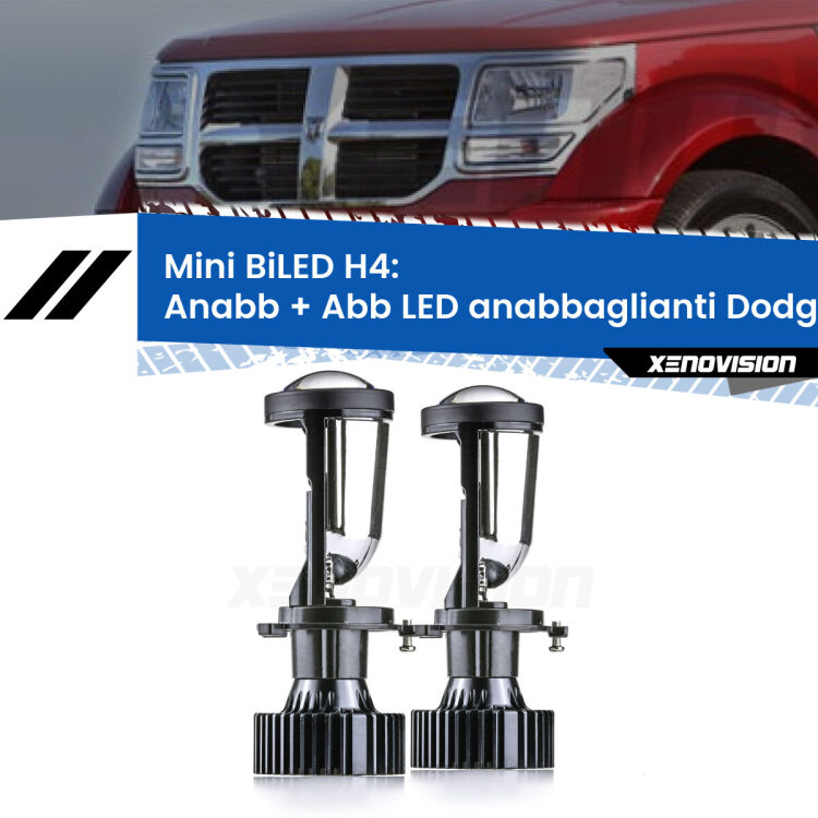 Belli nel faro da spenti e fenomenali da accesi. Trasforma il faro della tua Dodge Nitro</strong>  2006 - 2012 in un potente lenticolare Bi-LED. Qualità Massima.